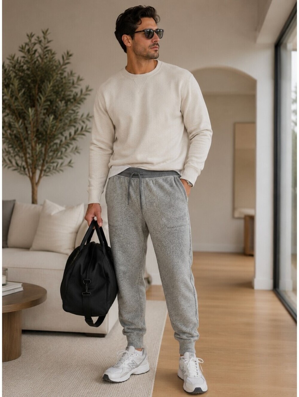 Lululemon At Ease Jogger Heathered Grey Men's Small Jogger Pants
